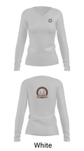 Kattys Desserts 37406355 Women's Long Sleeve V-neck Shirt - 6