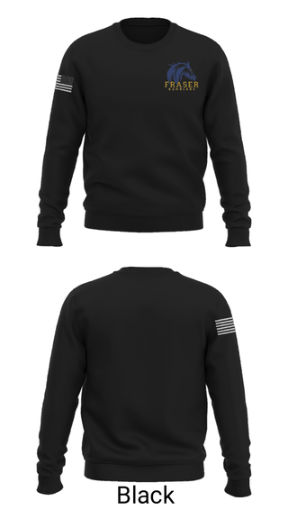 Crew Neck Sweatshirt, Fraser High School Gymnastics, Spirit Store, Teamtime, Team time, sublimation, custom sports apparel, team uniforms, spirit wear, spiritwear, sports uniforms, custom shirts, team store, custom team store, fundraiser sports, apparel fundraiser