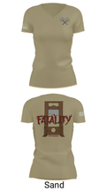 Co J, 262 Quartermaster Battalion 28323630 Women's Short Sleeve V-neck Shirt - 44