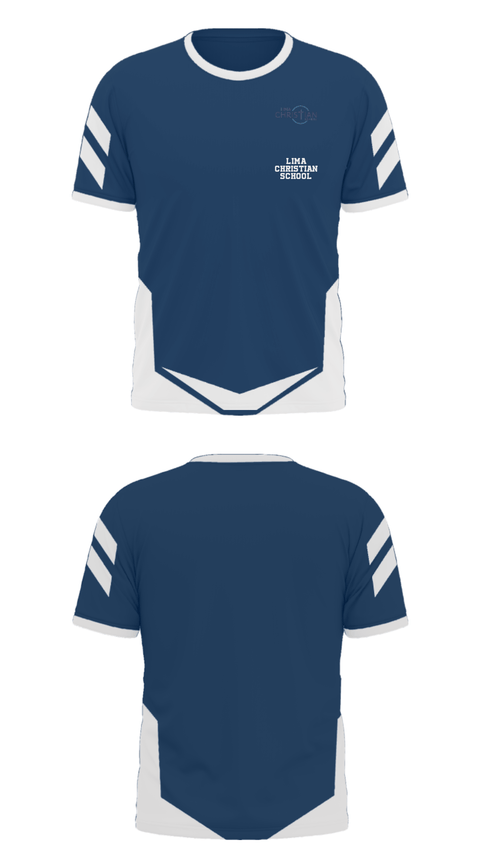 Short Sleeve Performance Polo, Lima Christian School, Spirit Store, Teamtime, Team time, sublimation, custom sports apparel, team uniforms, spirit wear, spiritwear, sports uniforms, custom shirts, team store, custom team store, fundraiser sports, apparel fundraiser