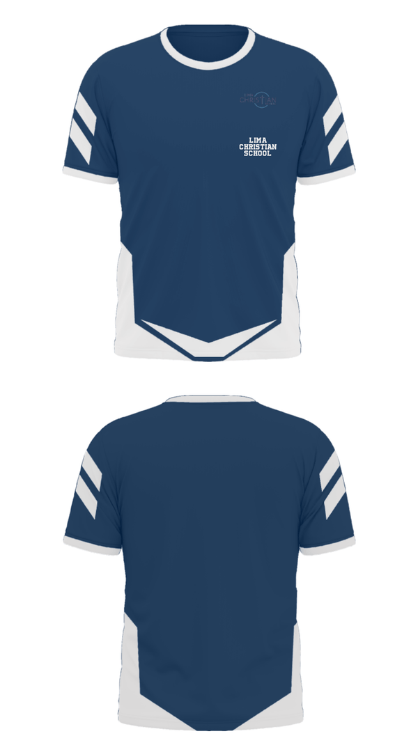 Short Sleeve Performance Polo, Lima Christian School, Spirit Store, Teamtime, Team time, sublimation, custom sports apparel, team uniforms, spirit wear, spiritwear, sports uniforms, custom shirts, team store, custom team store, fundraiser sports, apparel fundraiser