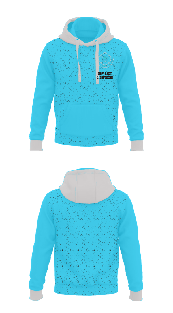 Hoodie, NRV Lady Lightning, Women's Basketball, Teamtime, Team time, sublimation, custom sports apparel, team uniforms, spirit wear, spiritwear, sports uniforms, custom shirts, team store, custom team store, fundraiser sports, apparel fundraiser