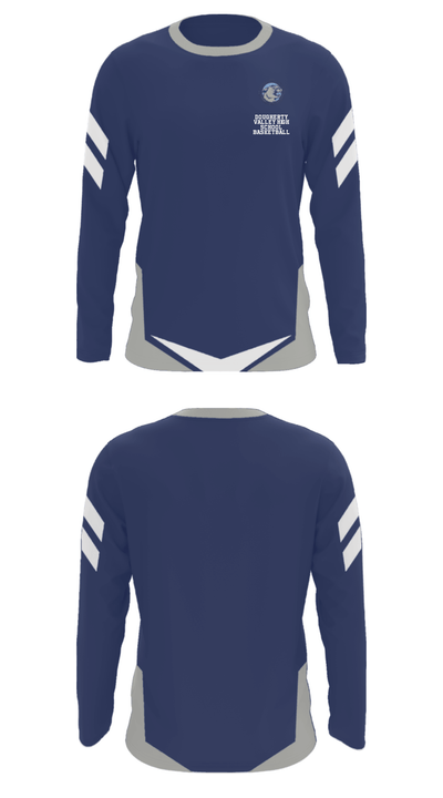 Dougherty Valley High School Basketball 17618000 Long Sleeve Performance Shirt - 35