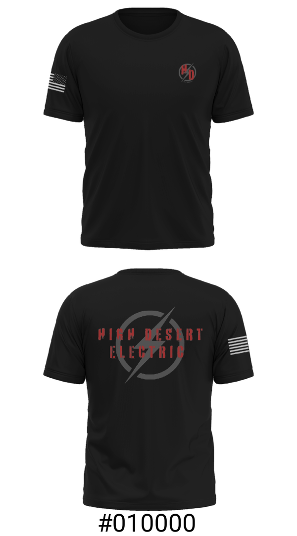 Short Sleeve Performance Shirt, High Desert Electric, , Teamtime, Team time, sublimation, custom sports apparel, team uniforms, spirit wear, spiritwear, sports uniforms, custom shirts, team store, custom team store, fundraiser sports, apparel fundraiser