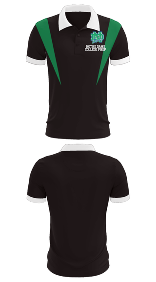 Short Sleeve Performance Polo, Notre Dame College Prep, Spirit Store, Teamtime, Team time, sublimation, custom sports apparel, team uniforms, spirit wear, spiritwear, sports uniforms, custom shirts, team store, custom team store, fundraiser sports, apparel fundraiser