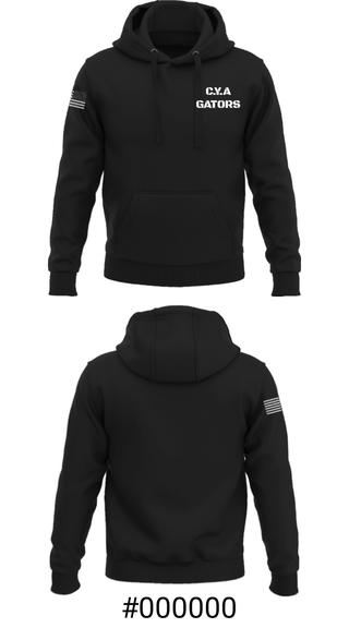 Hoodie, C.Y.A GATORS, Football, Teamtime, Team time, sublimation, custom sports apparel, team uniforms, spirit wear, spiritwear, sports uniforms, custom shirts, team store, custom team store, fundraiser sports, apparel fundraiser