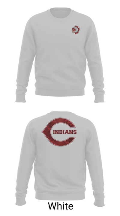 Campbell High School Basketball 21557333 Crew Neck Sweatshirt - 2