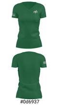 Adirondack High School Bowling 47314363 Women's Short Sleeve V-neck Shirt - 21