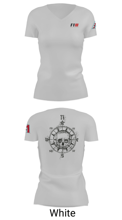 F1 Home Remodeling 33295350 Women's Short Sleeve V-neck Shirt - 7