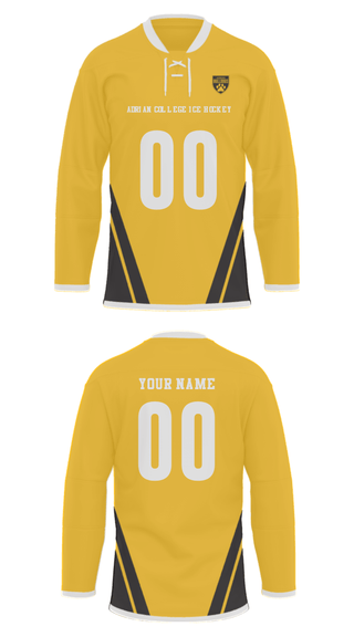 Hockey Jersey, Adrian College Ice Hockey, Ice Hockey, Teamtime, Team time, sublimation, custom sports apparel, team uniforms, spirit wear, spiritwear, sports uniforms, custom shirts, team store, custom team store, fundraiser sports, apparel fundraiser
