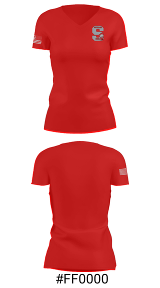 Women's Short Sleeve Vneck Shirt, Southland Junior High School Basketball, Men's Basketball, Teamtime, Team time, sublimation, custom sports apparel, team uniforms, spirit wear, spiritwear, sports uniforms, custom shirts, team store, custom team store, fundraiser sports, apparel fundraiser