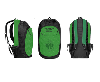 Gear Bag, West Bloomfield High School Basketball, Men's Basketball, Teamtime, Team time, sublimation, custom sports apparel, team uniforms, spirit wear, spiritwear, sports uniforms, custom shirts, team store, custom team store, fundraiser sports, apparel fundraiser