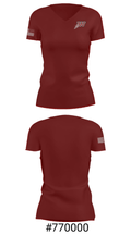 Waterloo West High School Basketball 71439275 Women's Short Sleeve V-neck Shirt - 21
