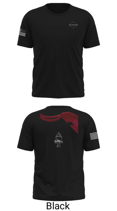 Alpha, 4, Apaches 64574803 Short Sleeve Performance Shirt - 22