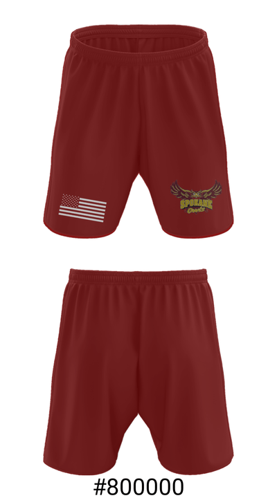 Spokane R-7 High School Basketball 80033318 Athletic Shorts With Pockets - 15