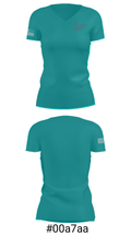 Justice High Charter School 50282308 Women's Short Sleeve V-neck Shirt - 21