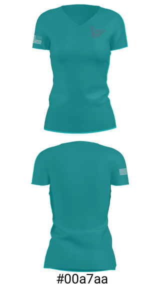 Women's Short Sleeve Vneck Shirt, Justice High Charter School, Spirit Store, Teamtime, Team time, sublimation, custom sports apparel, team uniforms, spirit wear, spiritwear, sports uniforms, custom shirts, team store, custom team store, fundraiser sports, apparel fundraiser