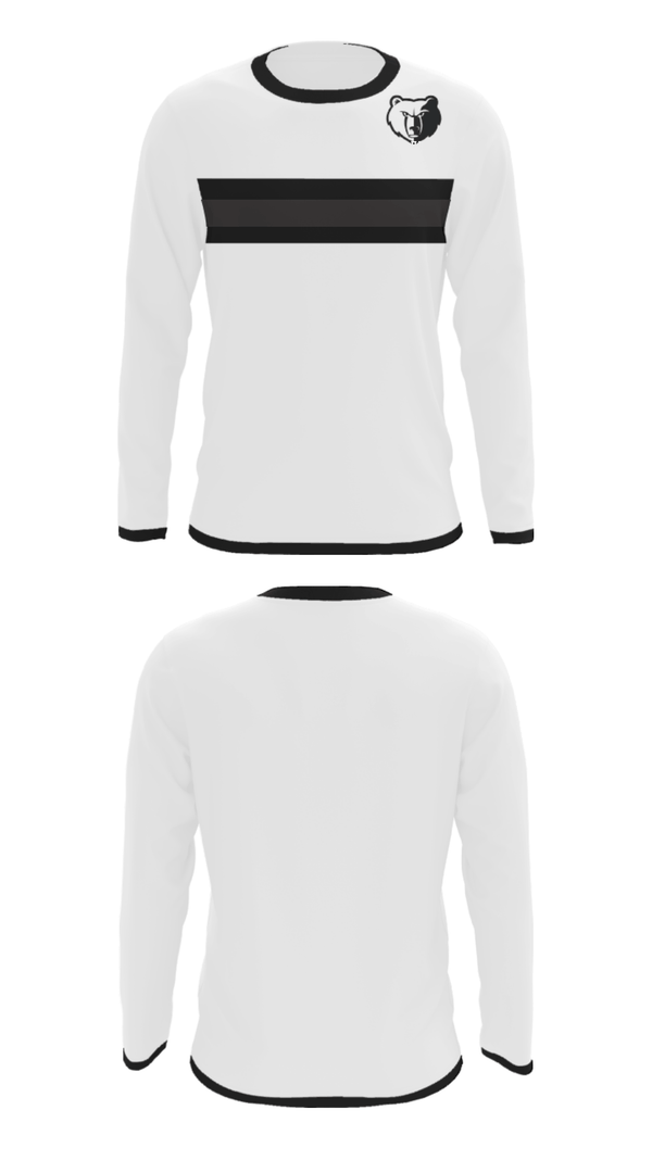Long Sleeve Performance Shirt, Gans High School Basketball, Men's Basketball, Teamtime, Team time, sublimation, custom sports apparel, team uniforms, spirit wear, spiritwear, sports uniforms, custom shirts, team store, custom team store, fundraiser sports, apparel fundraiser