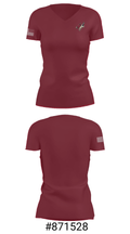 Kittitas Middle School Wrestling 91304160 Women's Short Sleeve V-neck Shirt - 21