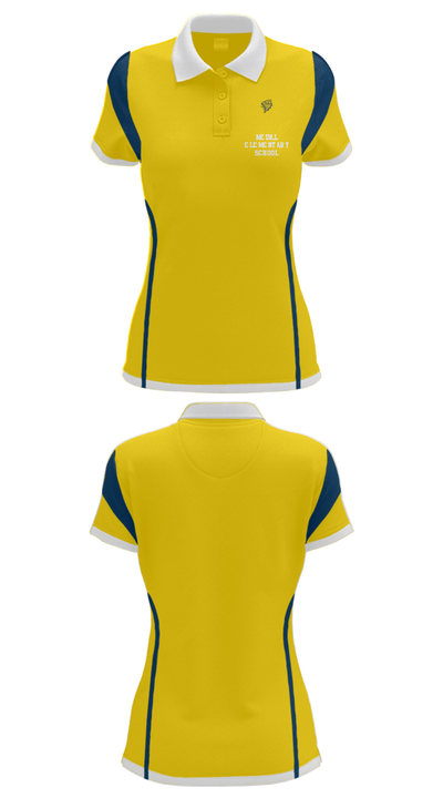 Medill Elementary School 77360257 Women's Short Sleeve Performance Polo  - 26