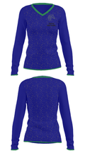 Frazer High School 20944050 Women's Long Sleeve V-neck Shirt - 33
