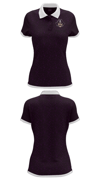 Women's Short Sleeve Performance Polo, Emerson-Hubbard Jr/Sr High School, Spirit Store, Teamtime, Team time, sublimation, custom sports apparel, team uniforms, spirit wear, spiritwear, sports uniforms, custom shirts, team store, custom team store, fundraiser sports, apparel fundraiser