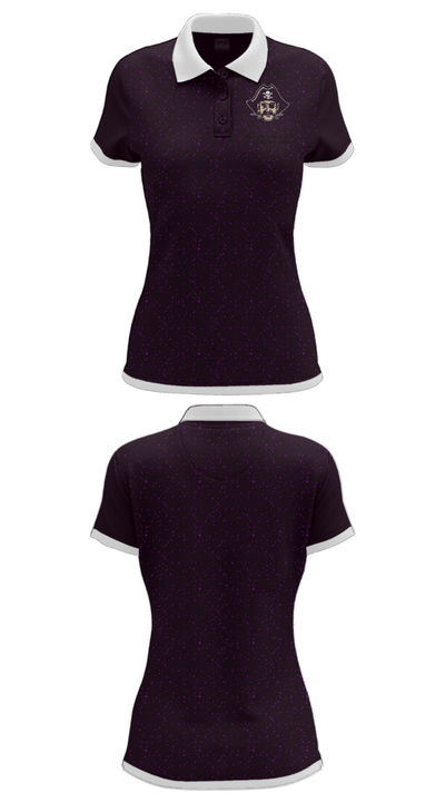 Emerson-Hubbard Jr/Sr High School 69972511 Women's Short Sleeve Performance Polo  - 32