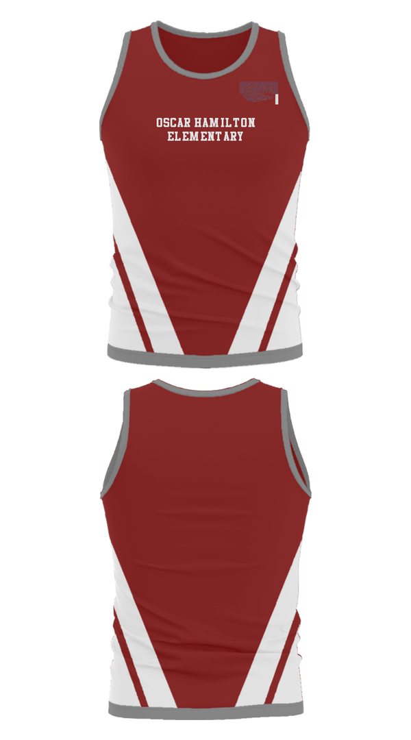 Tank Top, Oscar Hamilton Elementary, Spirit Store, Teamtime, Team time, sublimation, custom sports apparel, team uniforms, spirit wear, spiritwear, sports uniforms, custom shirts, team store, custom team store, fundraiser sports, apparel fundraiser