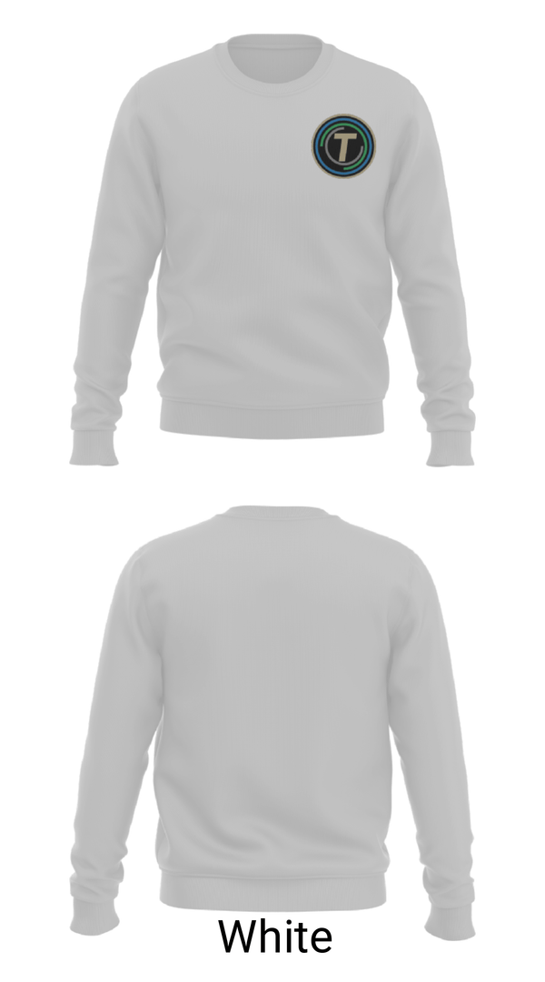 Crew Neck Sweatshirt, Taylor Career And Technical Center, Spirit Store, Teamtime, Team time, sublimation, custom sports apparel, team uniforms, spirit wear, spiritwear, sports uniforms, custom shirts, team store, custom team store, fundraiser sports, apparel fundraiser
