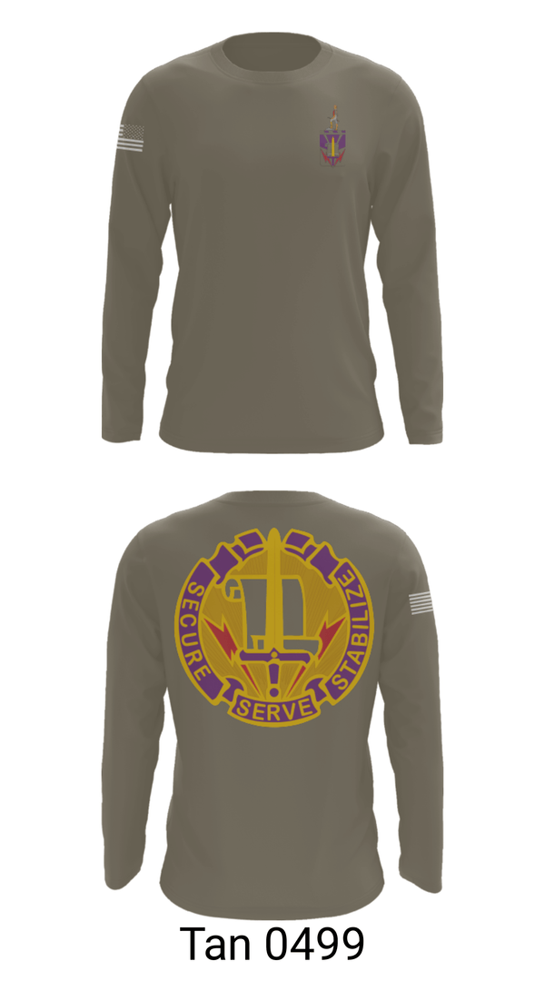 Long Sleeve Performance Shirt, 405th Civil Affairs Battalion, Army, Teamtime, Team time, sublimation, custom sports apparel, team uniforms, spirit wear, spiritwear, sports uniforms, custom shirts, team store, custom team store, fundraiser sports, apparel fundraiser