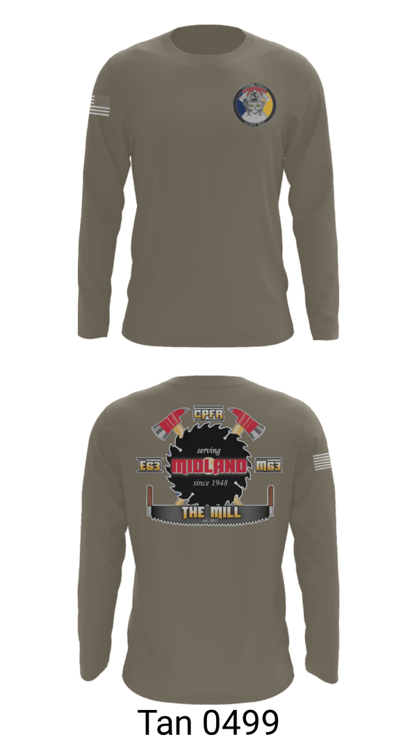Long Sleeve Performance Shirt, Hazmat 63 C, Fire Department, Teamtime, Team time, sublimation, custom sports apparel, team uniforms, spirit wear, spiritwear, sports uniforms, custom shirts, team store, custom team store, fundraiser sports, apparel fundraiser