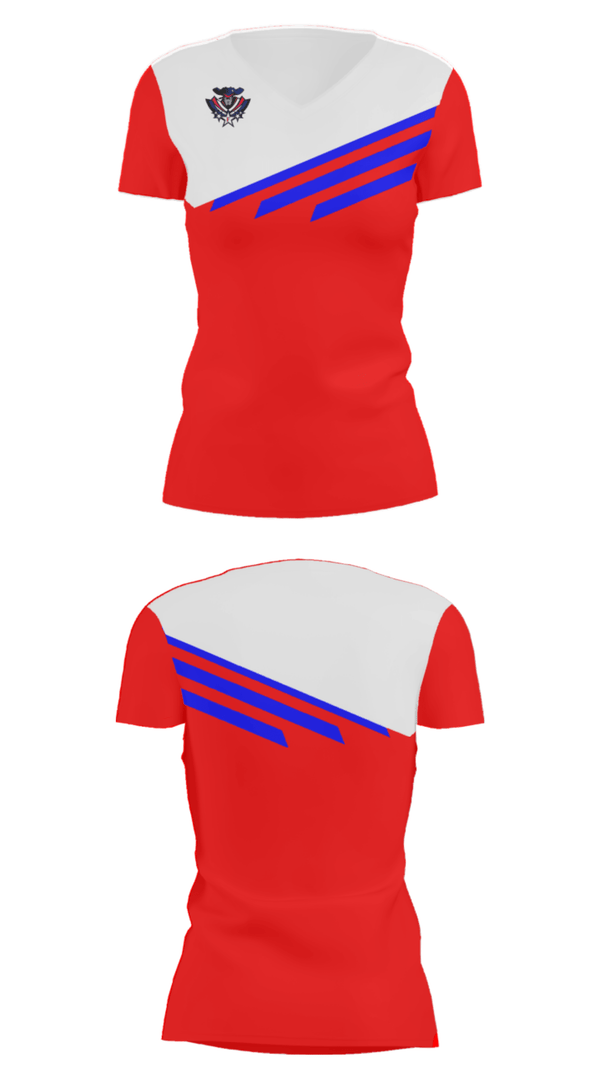 Women's Short Sleeve Vneck Shirt, Freedom Middle School Basketball, Men's Basketball, Teamtime, Team time, sublimation, custom sports apparel, team uniforms, spirit wear, spiritwear, sports uniforms, custom shirts, team store, custom team store, fundraiser sports, apparel fundraiser