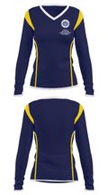 Coastal Washington County Institute Of Technology 59548496 Women's Long Sleeve V-neck Shirt - 33