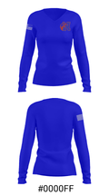 Natick High School Wrestling 74182248 Women's Long Sleeve V-neck Shirt - 20