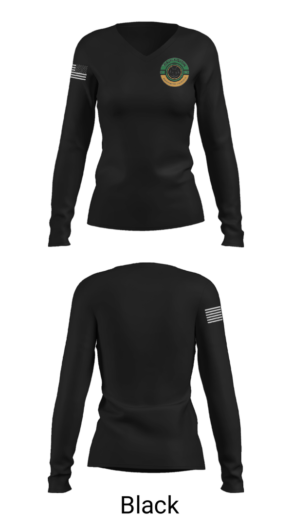 Women's Long Sleeve Vneck Shirt, Washington Elementary School, Spirit Store, Teamtime, Team time, sublimation, custom sports apparel, team uniforms, spirit wear, spiritwear, sports uniforms, custom shirts, team store, custom team store, fundraiser sports, apparel fundraiser