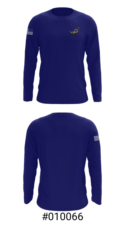 Craig R-3 High School 2790811 Long Sleeve Performance Shirt - 18