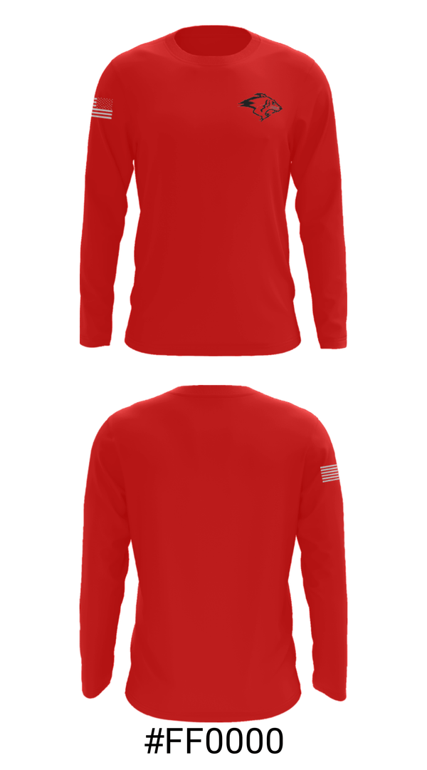 Long Sleeve Performance Shirt, Richfield High School, Spirit Store, Teamtime, Team time, sublimation, custom sports apparel, team uniforms, spirit wear, spiritwear, sports uniforms, custom shirts, team store, custom team store, fundraiser sports, apparel fundraiser