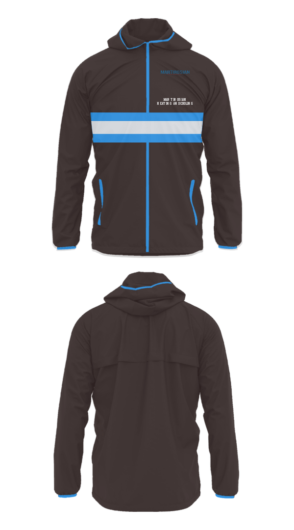 Windbreaker, Martirosian Heating and Cooling, , Teamtime, Team time, sublimation, custom sports apparel, team uniforms, spirit wear, spiritwear, sports uniforms, custom shirts, team store, custom team store, fundraiser sports, apparel fundraiser