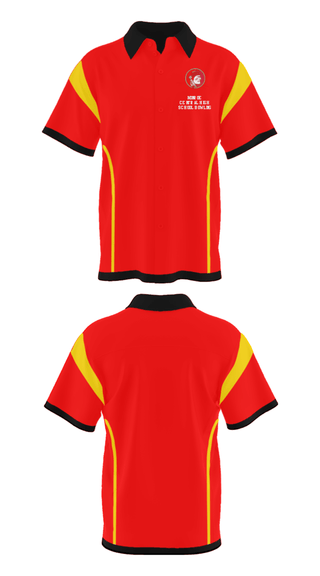 Short Sleeve Bowling Jersey, Monroe Central High School Bowling, Bowling, Teamtime, Team time, sublimation, custom sports apparel, team uniforms, spirit wear, spiritwear, sports uniforms, custom shirts, team store, custom team store, fundraiser sports, apparel fundraiser