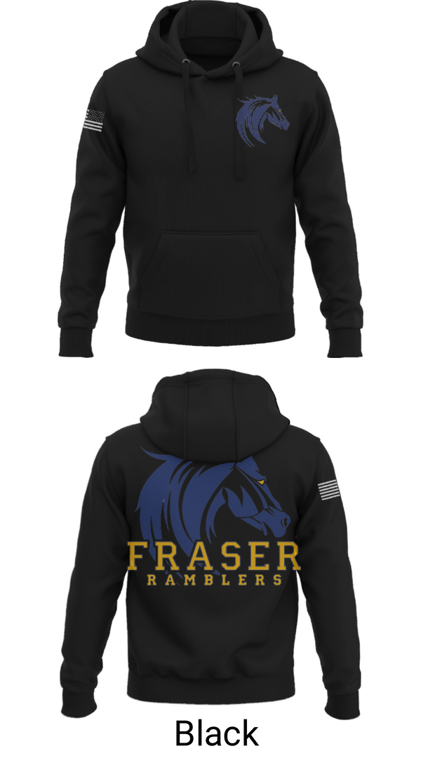 Hoodie, Frazer High School, Spirit Store, Teamtime, Team time, sublimation, custom sports apparel, team uniforms, spirit wear, spiritwear, sports uniforms, custom shirts, team store, custom team store, fundraiser sports, apparel fundraiser