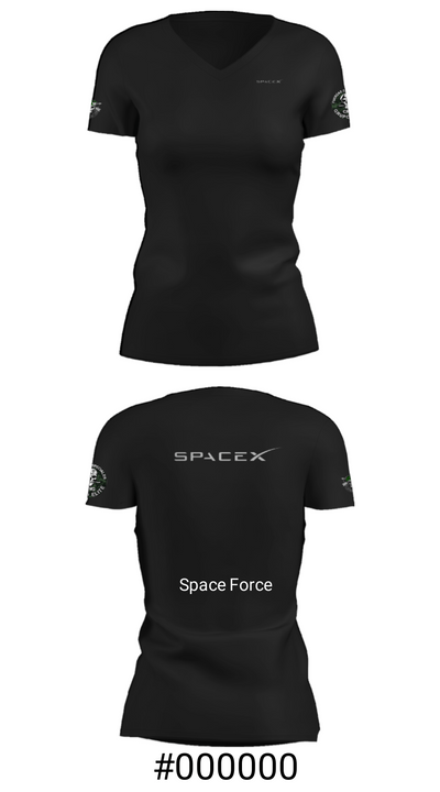 X FORCÉ ZX CJNG ELITE 12025074 Women's Short Sleeve V-neck Shirt - 24