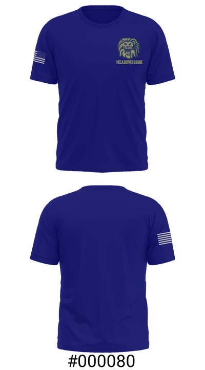 Meadowbrook High School Basketball 48632265 Short Sleeve Performance Shirt - 19