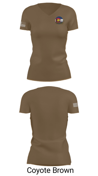 Women's Short Sleeve Vneck Shirt, Colorado National Guard Biathlon Team, National Guard, Teamtime, Team time, sublimation, custom sports apparel, team uniforms, spirit wear, spiritwear, sports uniforms, custom shirts, team store, custom team store, fundraiser sports, apparel fundraiser