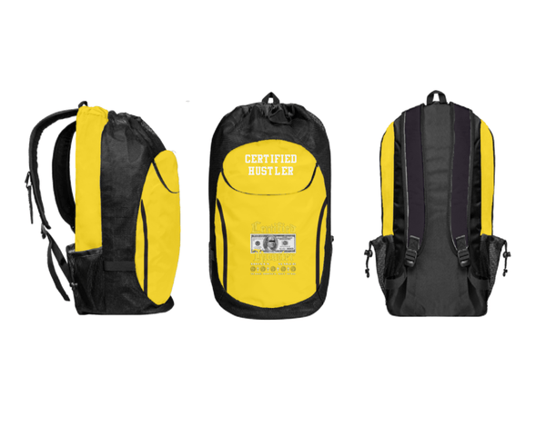 Gear Bag, Certified HustlerCertified Hustler, , Teamtime, Team time, sublimation, custom sports apparel, team uniforms, spirit wear, spiritwear, sports uniforms, custom shirts, team store, custom team store, fundraiser sports, apparel fundraiser