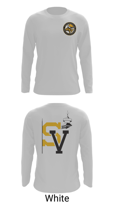 Smith Vocational and Agricultural High School Basketball 39155815 Long Sleeve Performance Shirt - 4