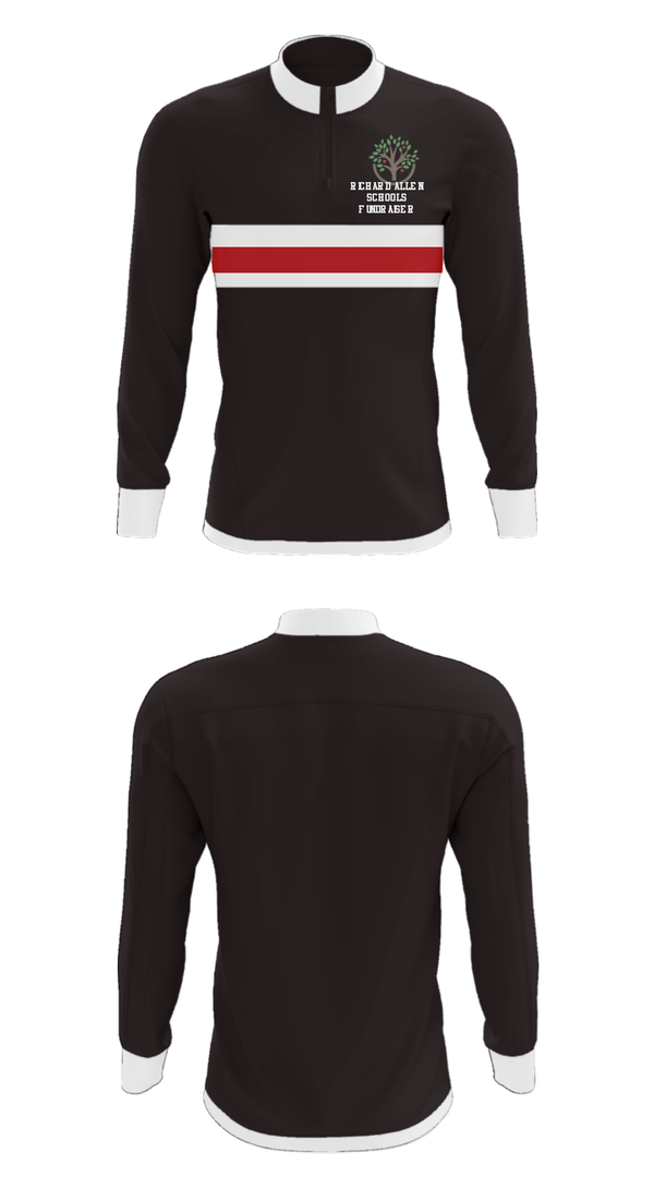 Quarter Zip Jacket, Richard Allen Schools Fundraiser, Spirit Store, Teamtime, Team time, sublimation, custom sports apparel, team uniforms, spirit wear, spiritwear, sports uniforms, custom shirts, team store, custom team store, fundraiser sports, apparel fundraiser