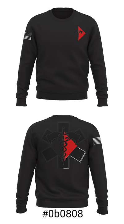 307th Medics 69478986 Crew Neck Sweatshirt - 2