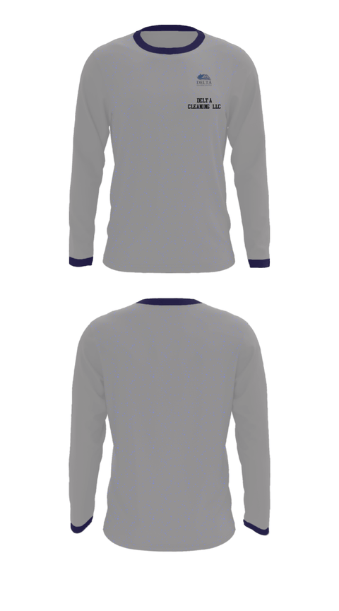 Long Sleeve Performance Shirt, Delta cleaning LLC, , Teamtime, Team time, sublimation, custom sports apparel, team uniforms, spirit wear, spiritwear, sports uniforms, custom shirts, team store, custom team store, fundraiser sports, apparel fundraiser