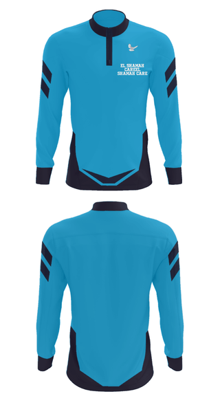 Quarter Zip Jacket, EL SHAMAH CAREEL SHAMAH CARE, , Teamtime, Team time, sublimation, custom sports apparel, team uniforms, spirit wear, spiritwear, sports uniforms, custom shirts, team store, custom team store, fundraiser sports, apparel fundraiser