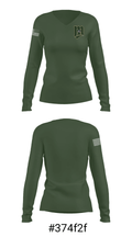 Monte Vista High School Basketball 17034184 Women's Long Sleeve V-neck Shirt - 20